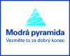 logo Modrá pyramida Odolena Voda - Jana Petříčková a Stanislav Petříček